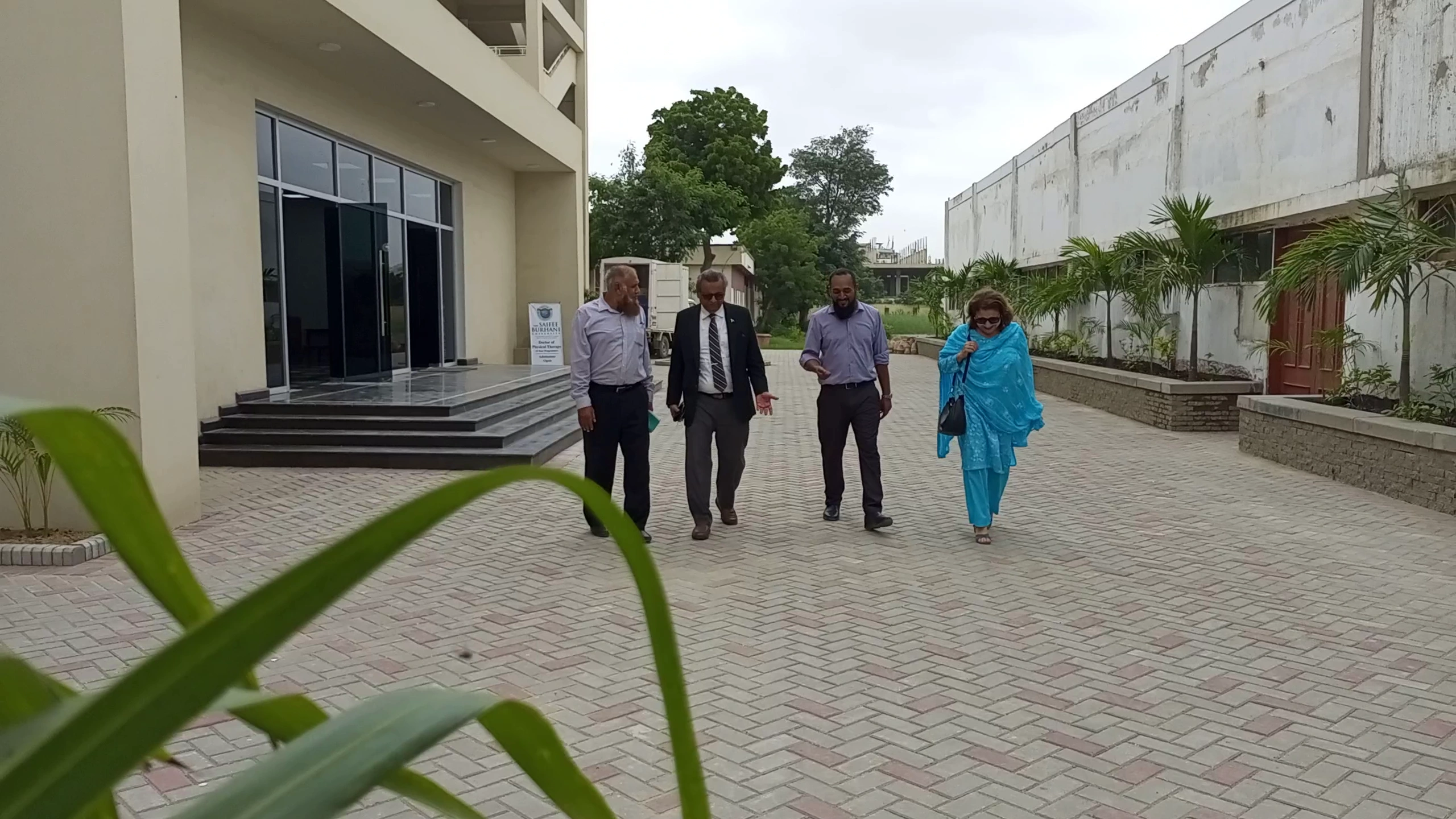 Lubna Ansari Visit | SBU