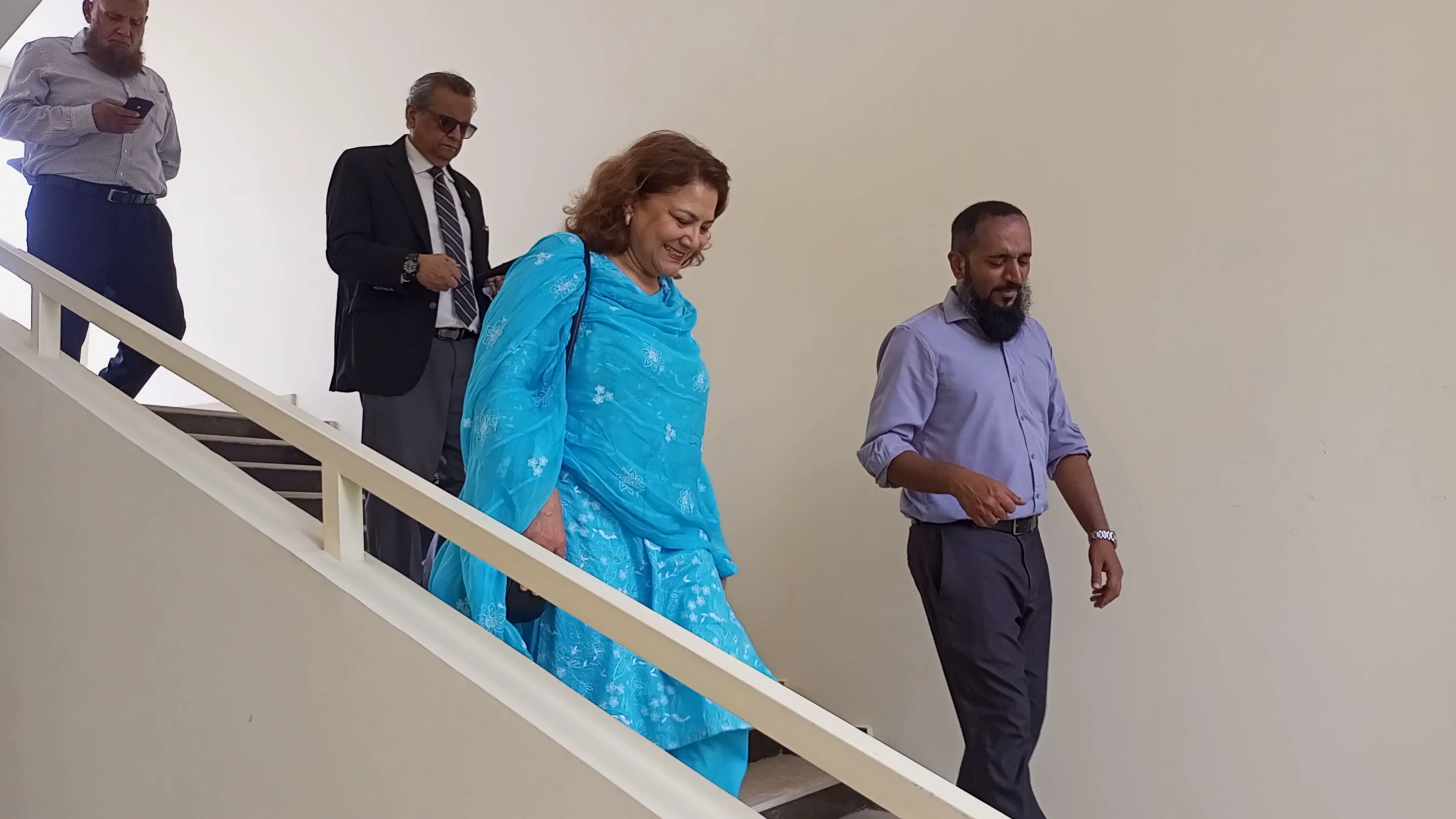 Lubna Ansari Visit | SBU