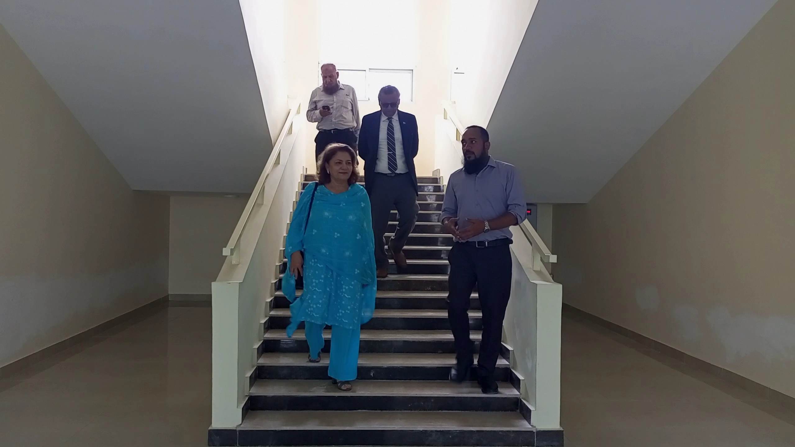 Lubna Ansari Visit | SBU