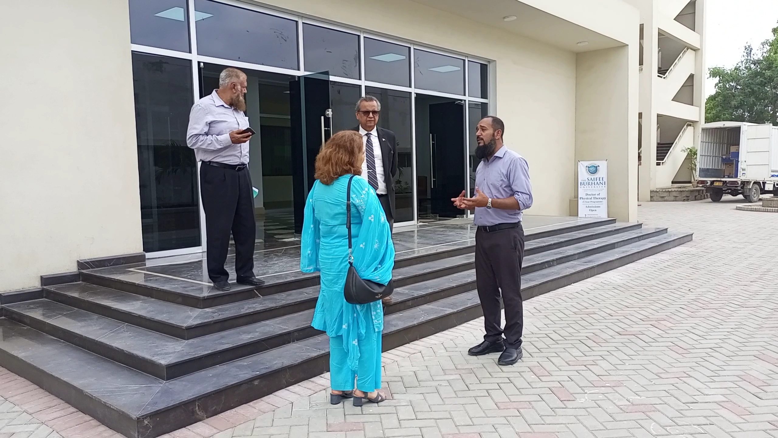 Lubna Ansari Visit | SBU